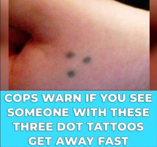 If You See Someone With These Tattoos, Call The Cops