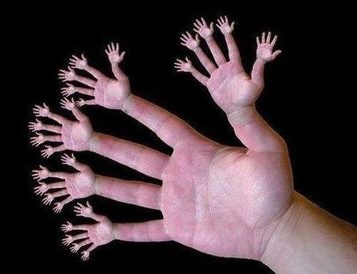 How Many Fingers Can You See in This Optical Illusion?